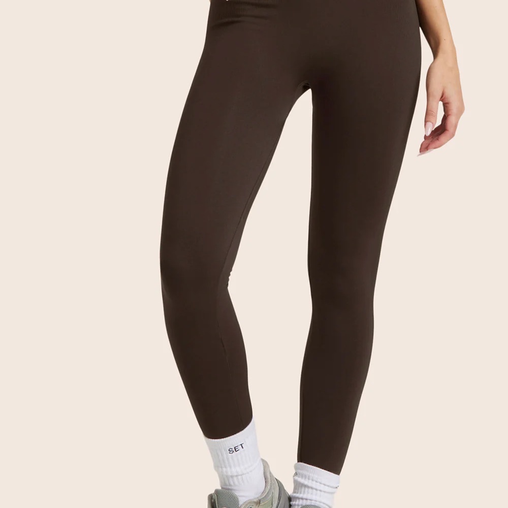 SET Active POWER HIGH-RISE LEGGINGS in Espresso